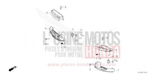 PILLION STEP FSH125R de 2024